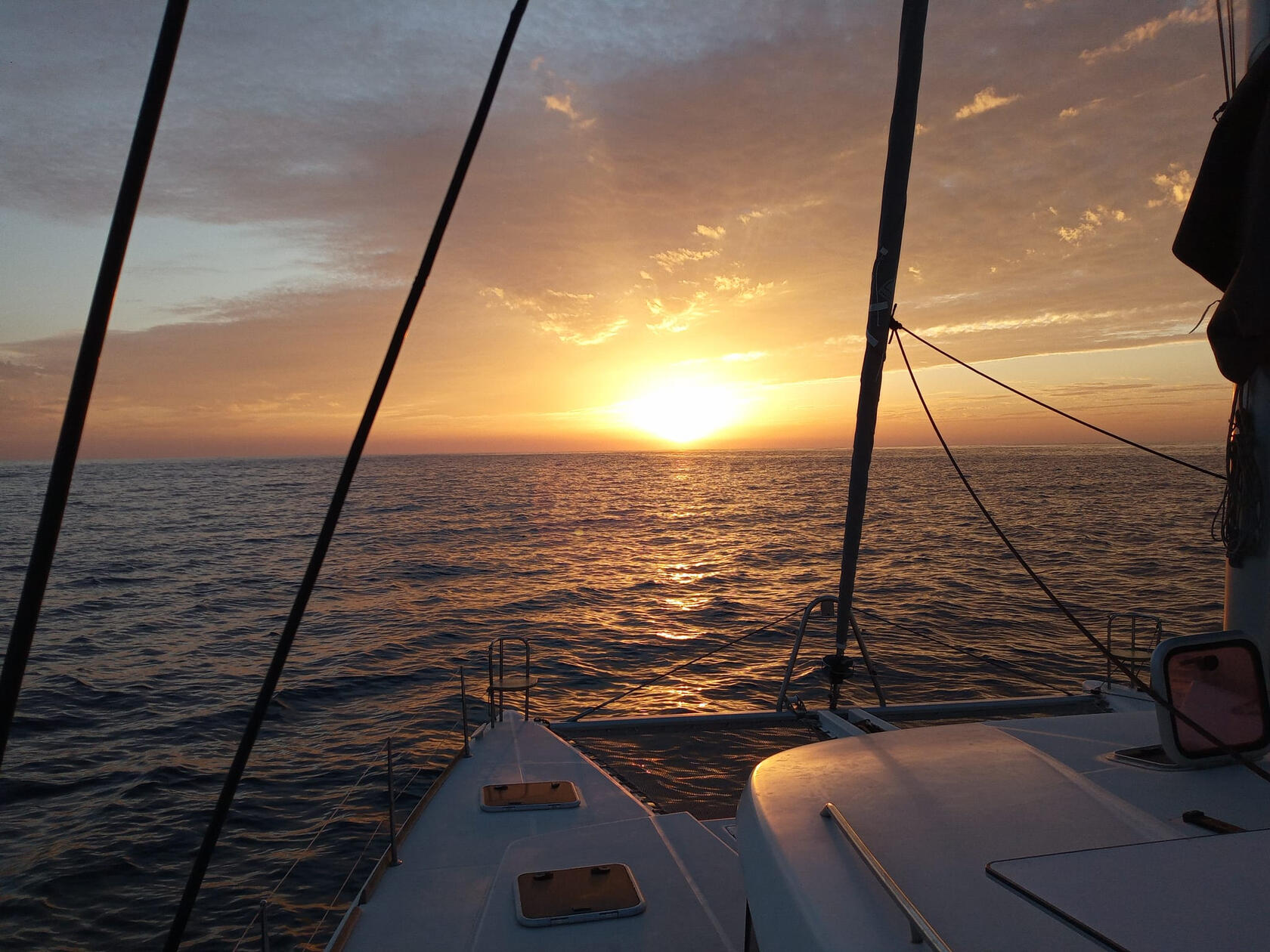 Atlantic Crossing East to West 2024. Lagoon 440.