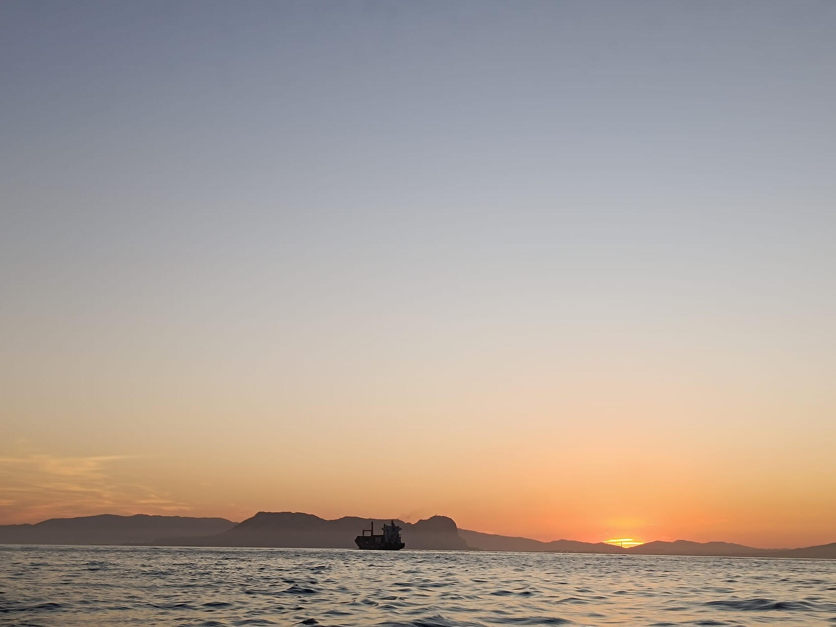 Approach to Gibraltar.