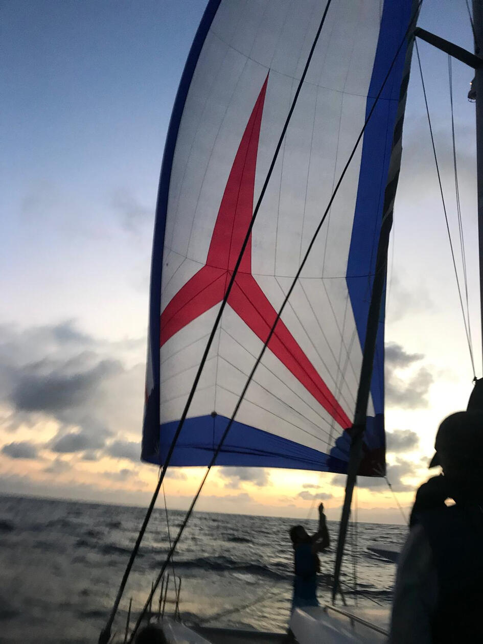 Atlantic Crossing East to West 2024. Lagoon 440.