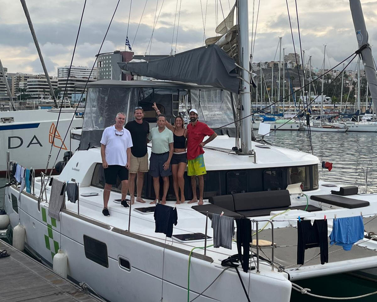 Atlantic Crossing East to West. The Team !!!