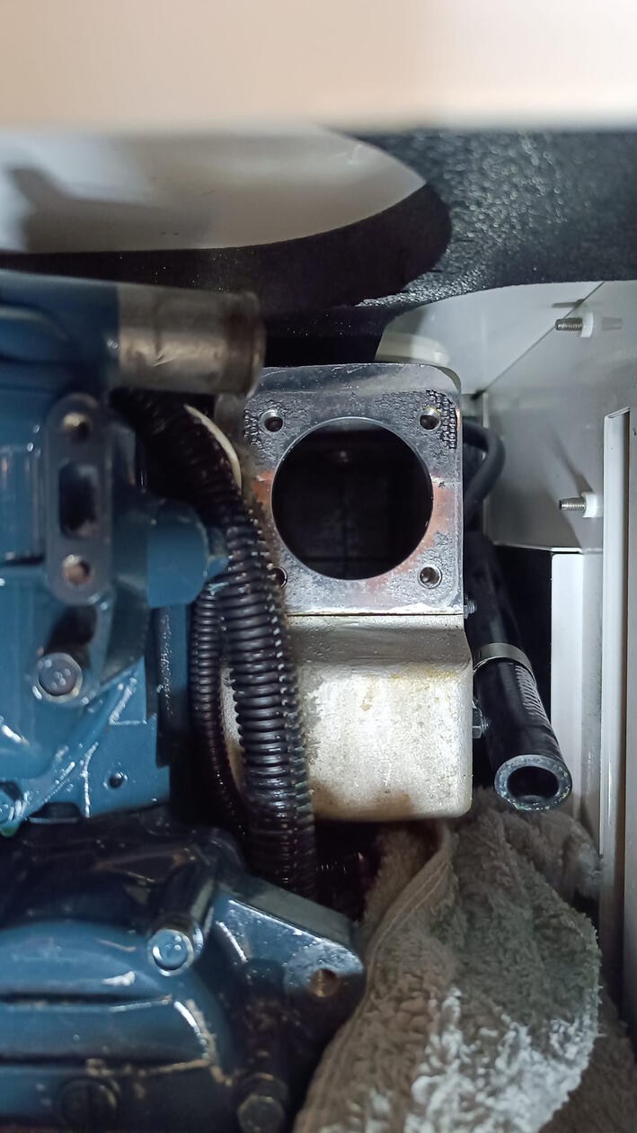 Heat exchanger extracted, Cummings Onan Generator.