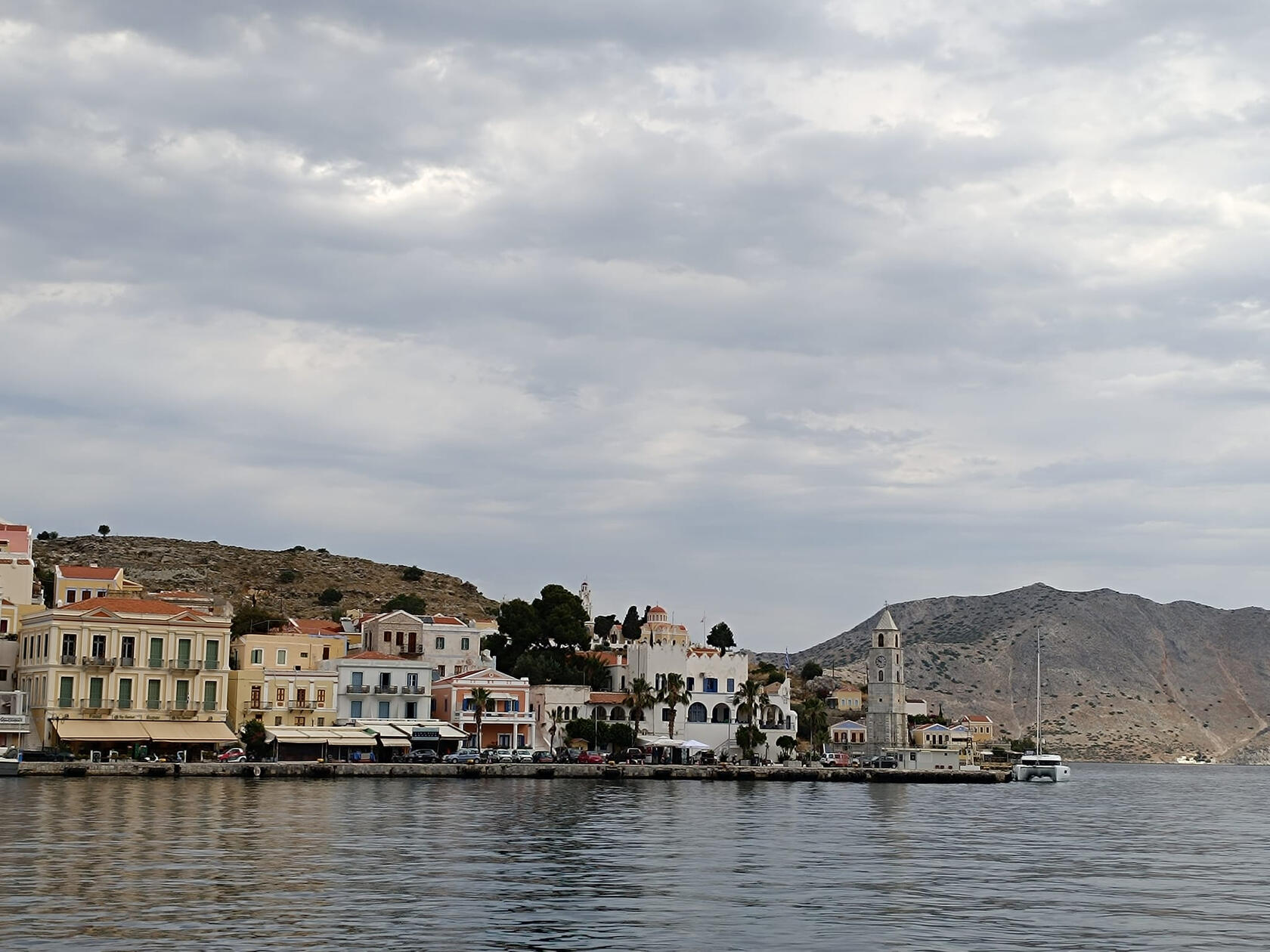Symi. Delivery new Lagoon 440, Les Sables D'Olonne to Marmaris.