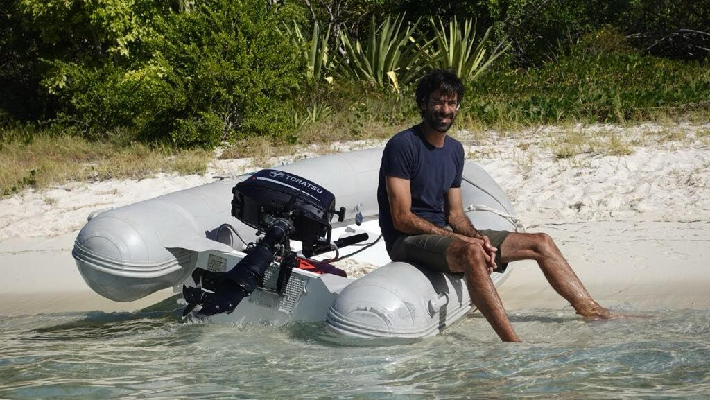 Waiting for customers, Antigua.